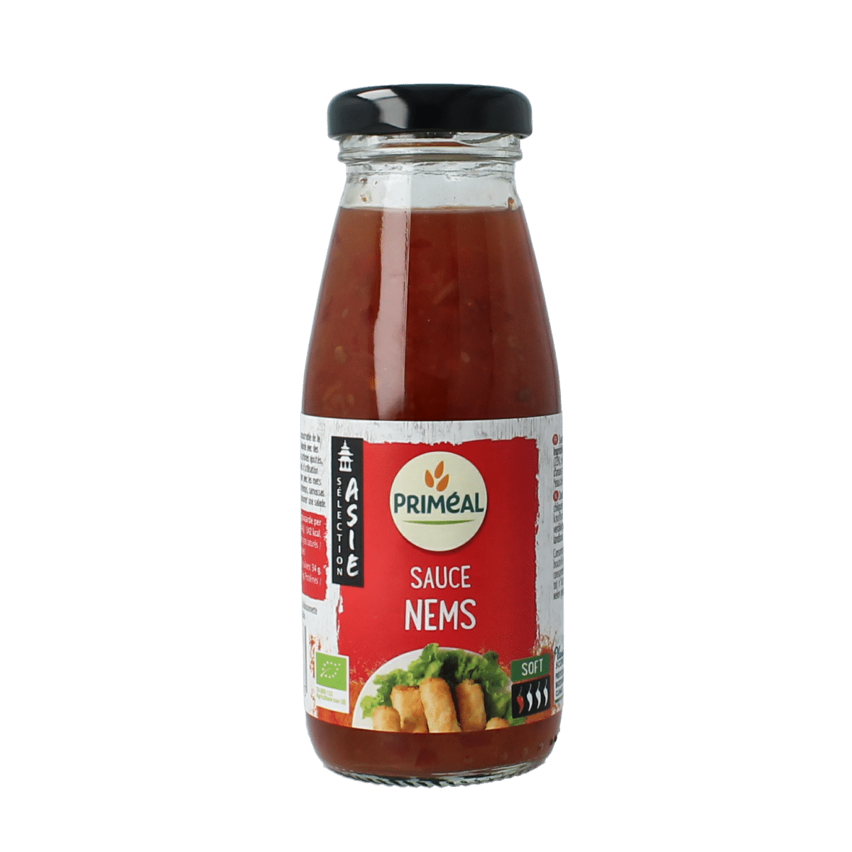 3380380113833_A1N1.png Primeal Loempia zoetzure chilisaus bio - Afbeelding 1