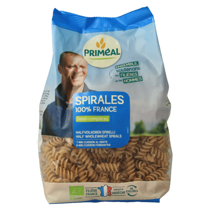 Primeal Halfvolkoren spiralen bio