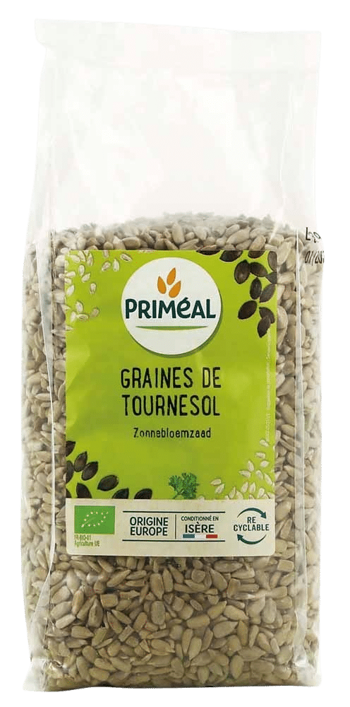 3380390226400_A1N1.png Primeal Zonnebloempitten (zaad) bio - Afbeelding 1
