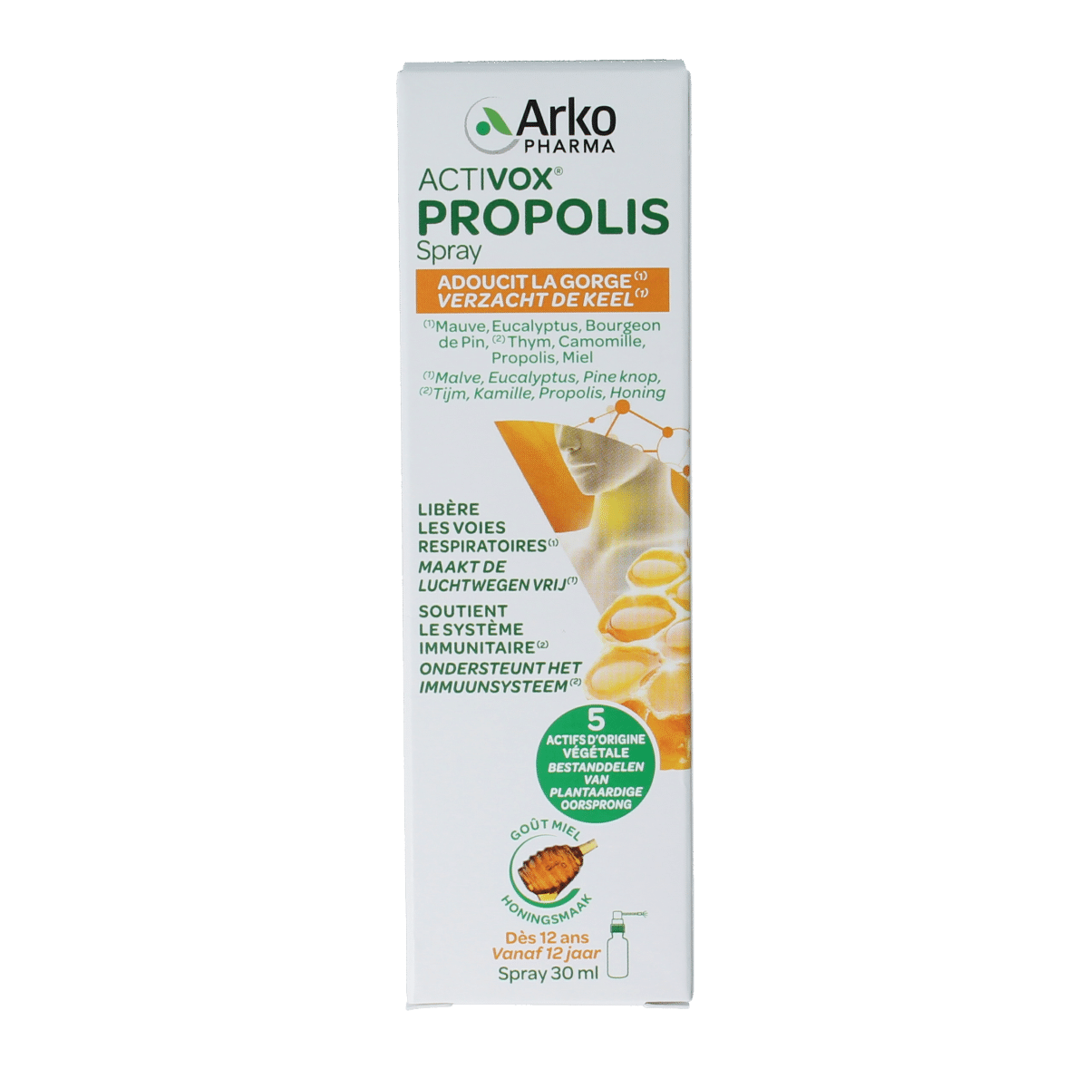 3401545245791_A1N1.png Activox Keel spray verzachtend - Afbeelding 1
