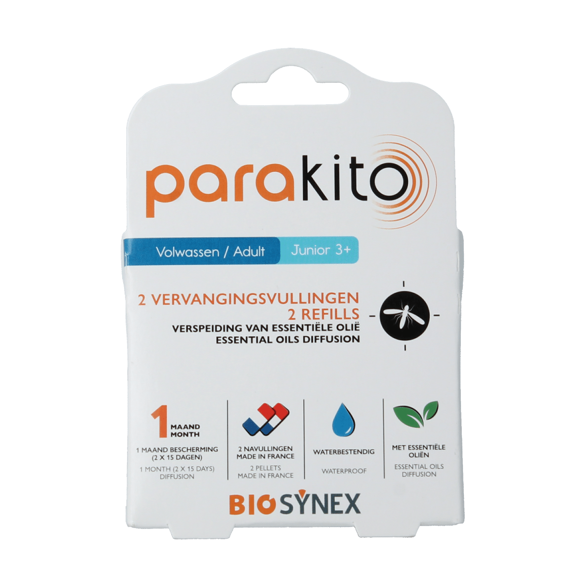 3532678606675_A1N1.png Parakito Anti mug armband navullingen - Afbeelding 1