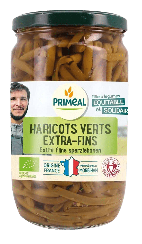 3700477609191_A1N1.png Primeal Haricots verts sperziebonen extra fijn bio - Afbeelding 1