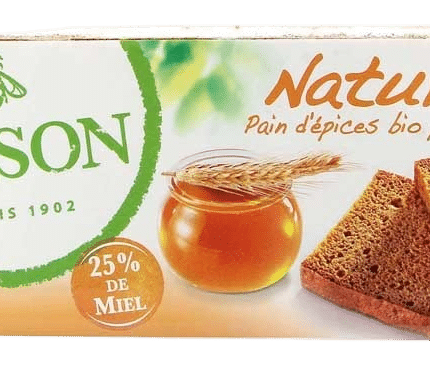 Bisson Naturmiel honingkoek bio