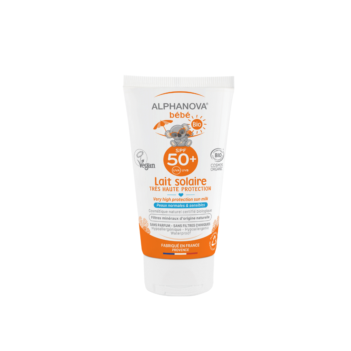 3760075070014_A1N1.png Alphanova Sun Sun bio baby sunscreen milk SPF50+ - Afbeelding 1