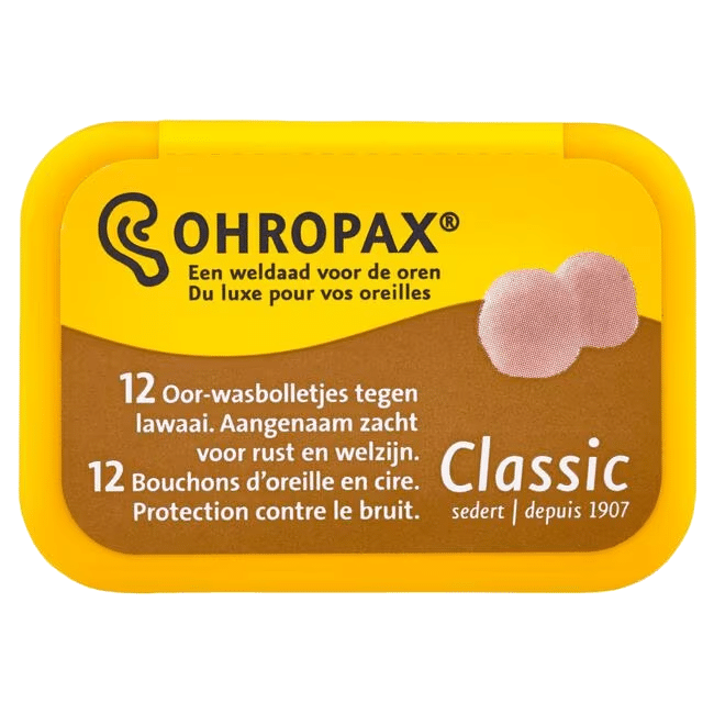 4003626011104_A1N1.png Ohropax Geluiddemper lawaai classic - Afbeelding 1