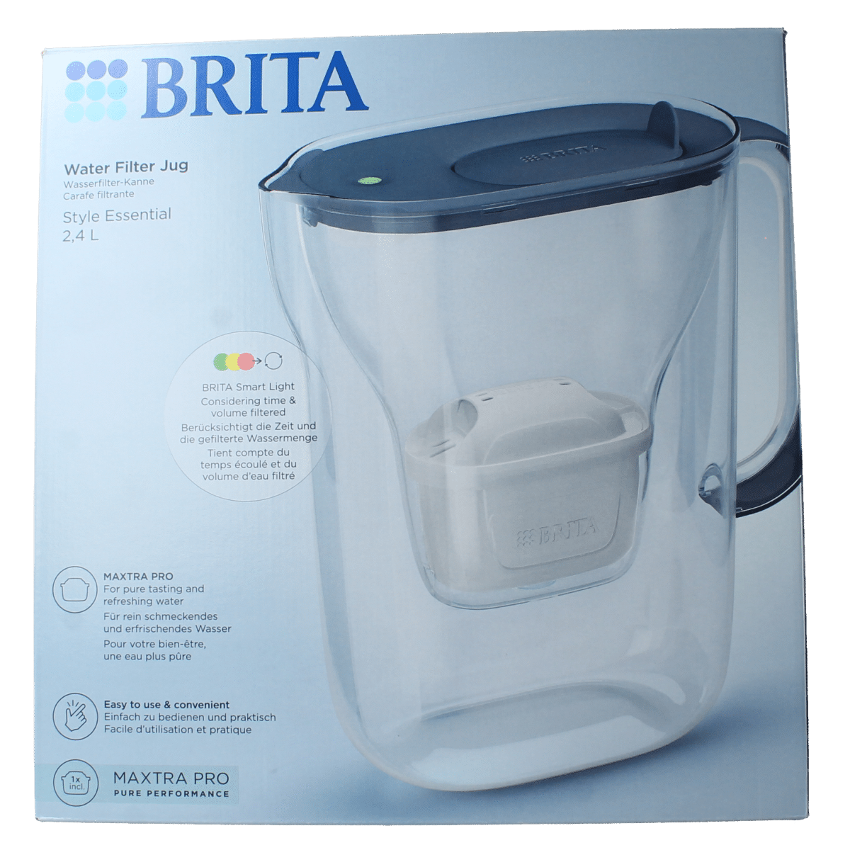 4006387140724_A1N1.png Brita Style essential cool stone blue - Afbeelding 1