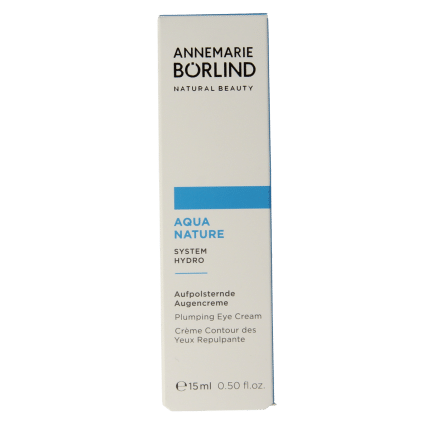 Borlind Aquanature oogverzorging hyaluronzuur
