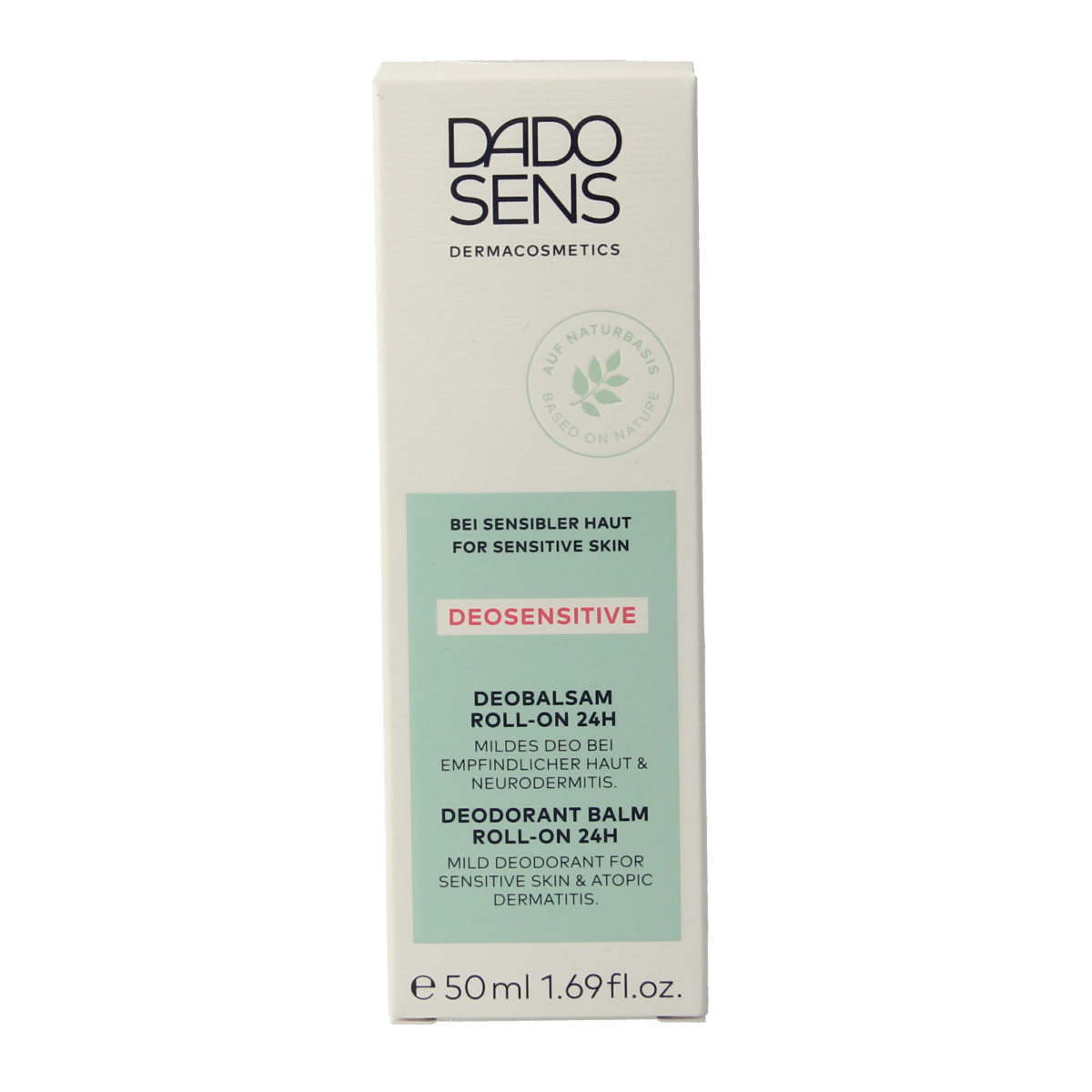 4011140211658_A1N1.png Dado Sens Deosensitive deodorant balm bio - Afbeelding 1