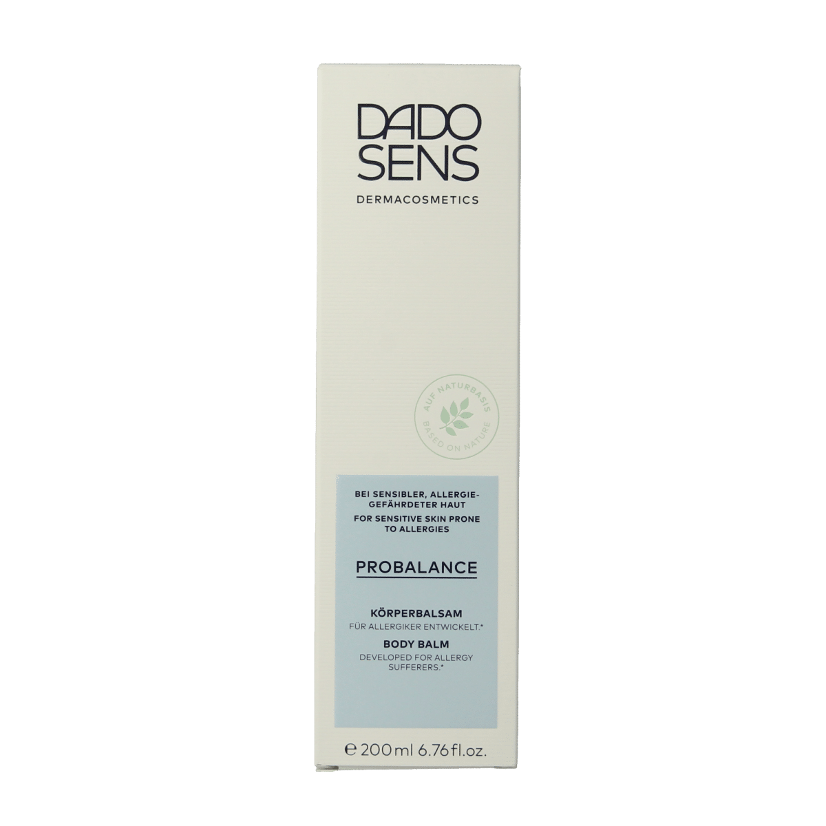 4011140211665_A1N1.png Dado Sens Probalance body balm bio - Afbeelding 1