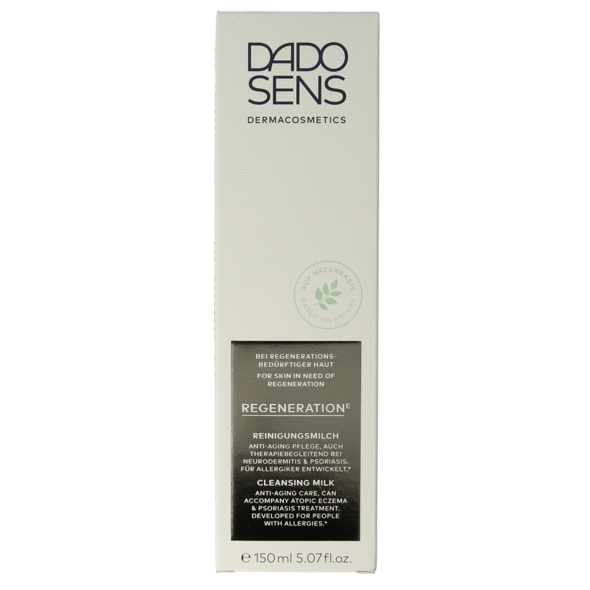 4011140211832_A1N1.png Dado Sens Regeneration E cleansing milk - Afbeelding 1