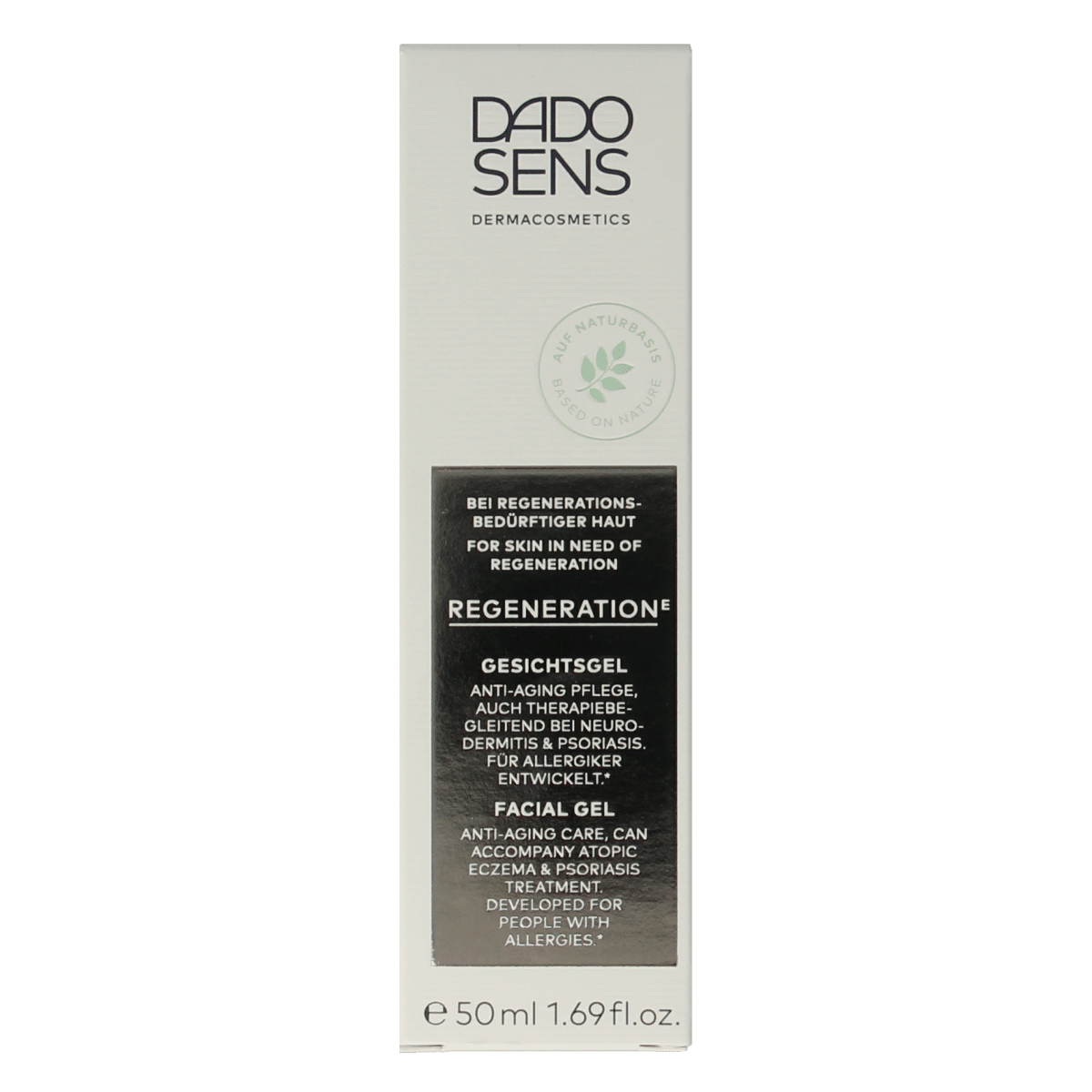 4011140211863_A1N1.png Dado Sens Regeneration E facial gel bio - Afbeelding 1