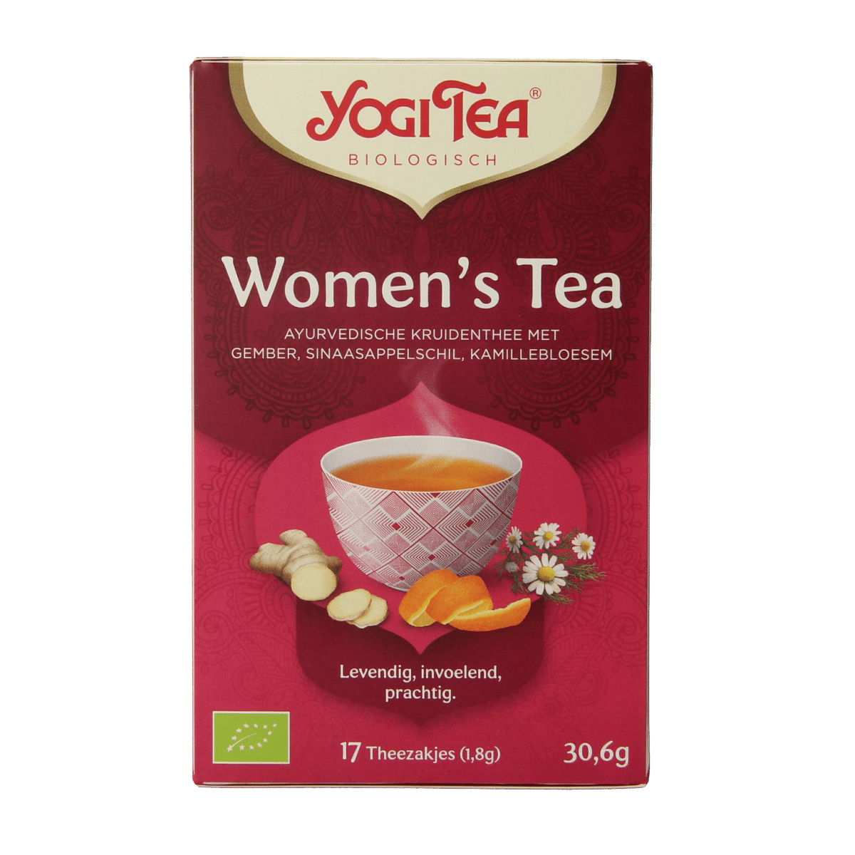 4012824401099_A1N1.png Yogi Tea Women's tea bio - Afbeelding 1