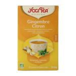 Yogi Tea Ginger lemon munt bio - Afbeelding 3