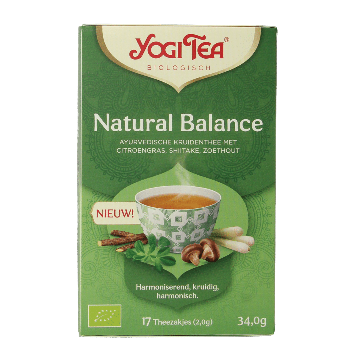4012824404816_A1N1.png Yogi Tea Natural balance bio - Afbeelding 1