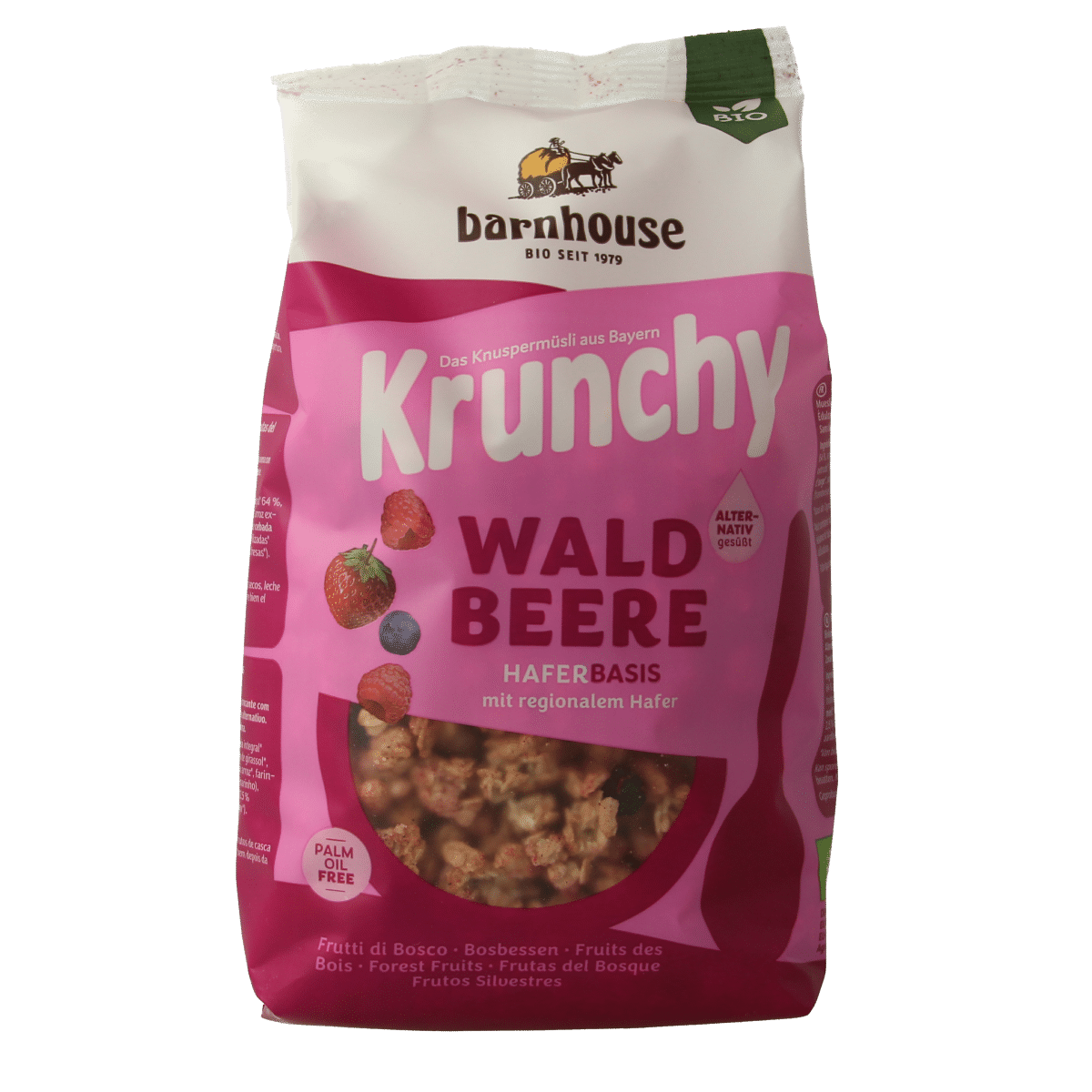 4021234101017_A1N1.png Barnhouse Krunchy pur bosbes bio - Afbeelding 1