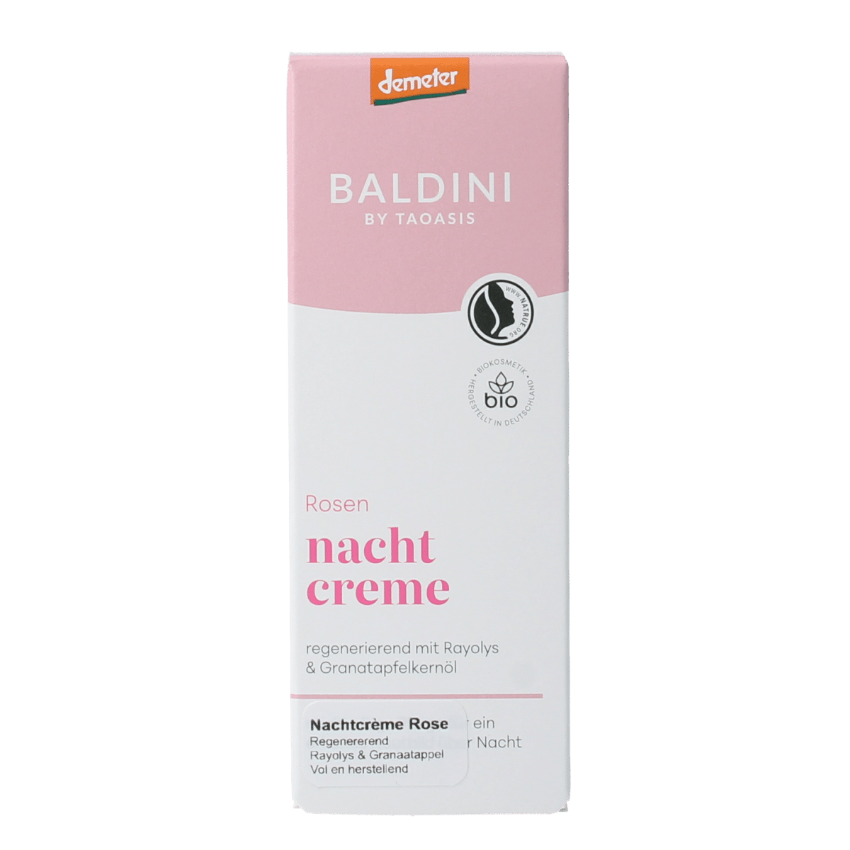 4025121123687_A1N1.png Baldini Nachtcreme rijk rose demeter - Afbeelding 1