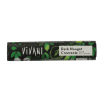 Vivani Chocolate To Go dark nougat croccante bio