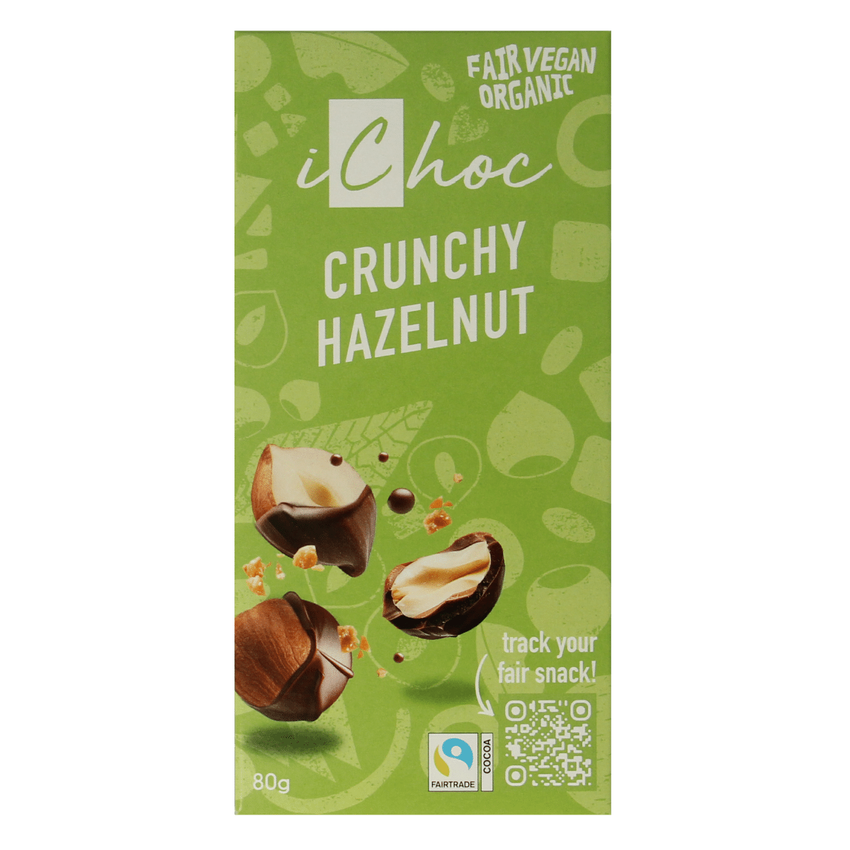 4044889004625_A1N1.png Ichoc Crunchy hazelnut vegan bio - Afbeelding 1