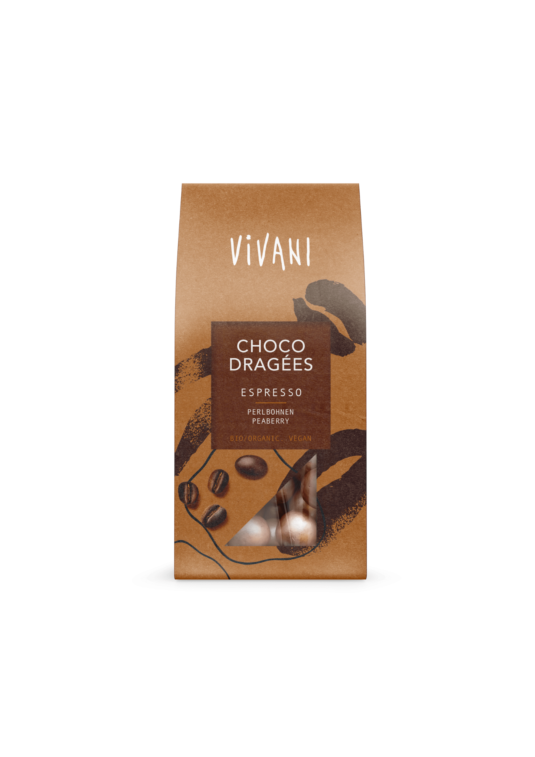 4044889005110_A1N1.png Vivani Choco dragees espressio bio - Afbeelding 1