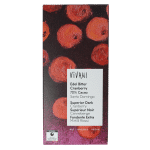 Vivani Chocolade puur cranberry 70% bio