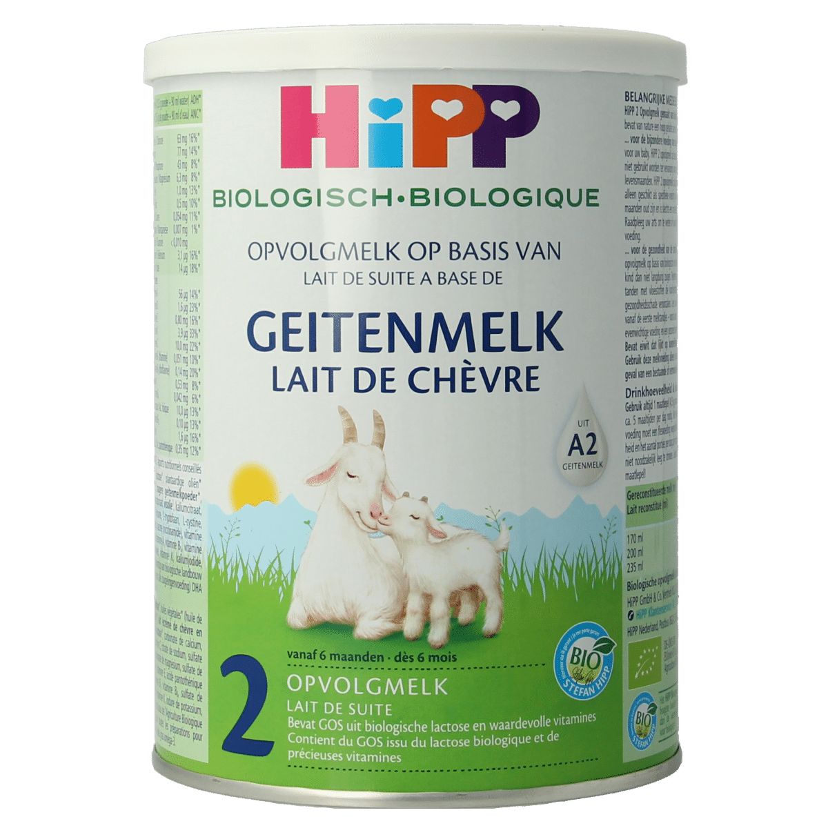 4062300425958_A1N1.png Hipp 2 Biologische opvolgmelk op basis van geitenmelk - Afbeelding 1