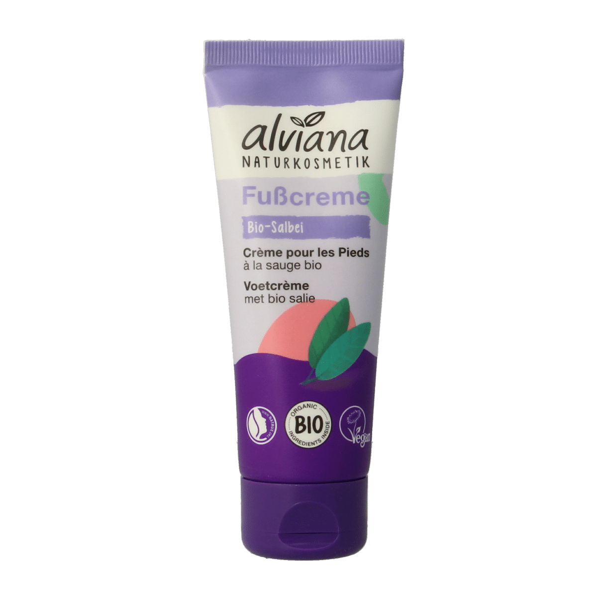 4260167182568_A1N1.png Alviana Voetcreme met salie - Afbeelding 1