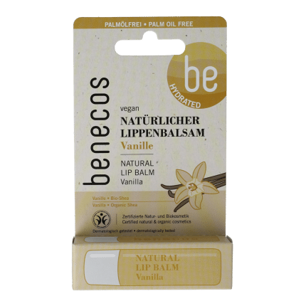Benecos natural beauty Natural lipbalm vanilla in box