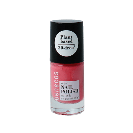 Benecos natural beauty Vegan nail polish peach sorbet 20-free plantbased