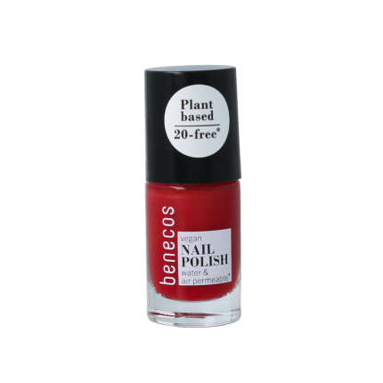 Benecos natural beauty Vegan nail polish vintage red 20-free plantbased