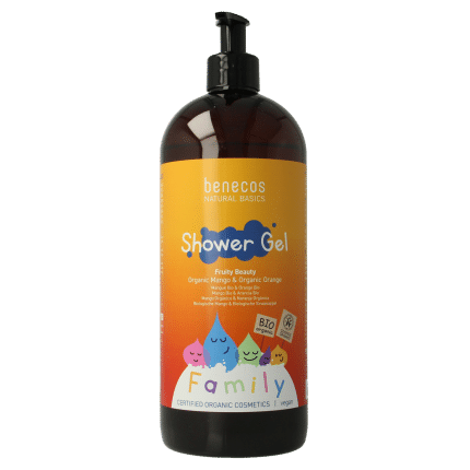 Benecos natural beauty Natural showergel family size fruity beauty