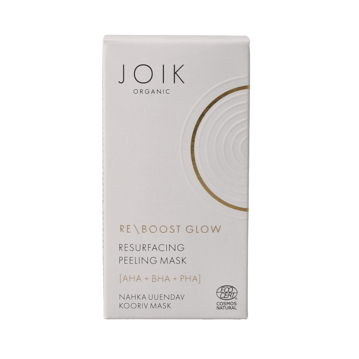 4742578002852_A1N1.png Joik Organics Re-boost glow peeling mask resurfacing - Afbeelding 1