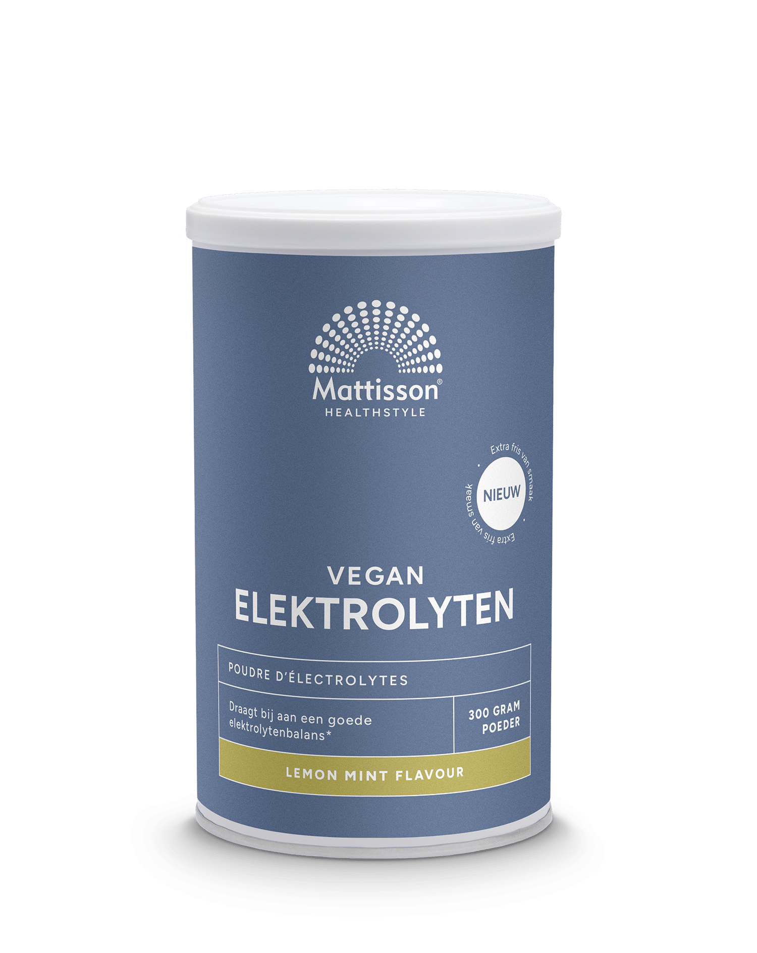 Mattisson Elektrolyten Poeder Lemon Mint - Afbeelding 1