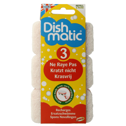 Dishmatic  Navulspons krasvrij