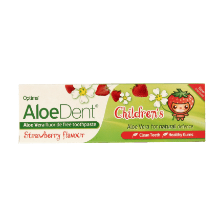Aloe Dent Tandpasta aloe vera kinder fluor free