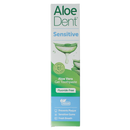 Aloe Dent Tandpasta aloe vera sensitive fluor free