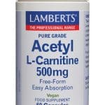 Lamberts Acetyl-L-Carnitine 500mg