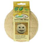 Loofco Douche en bad spons smiley bio