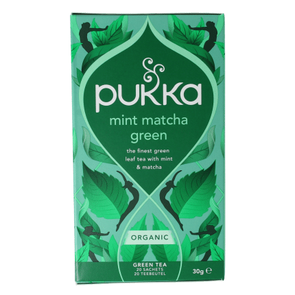 Pukka Mint matcha green tea bio