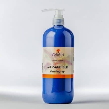 Volatile Massageolie warming up