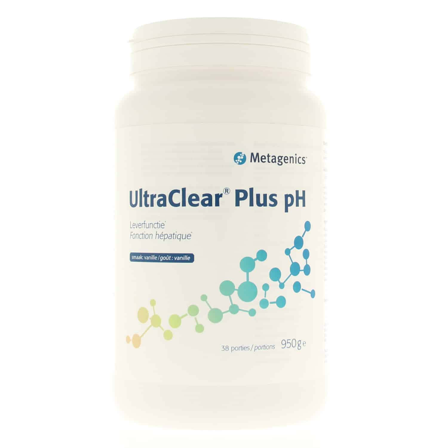 5400433285268_A1N1.jpg Metagenics Ultra clear plus pH vanille - Afbeelding 1