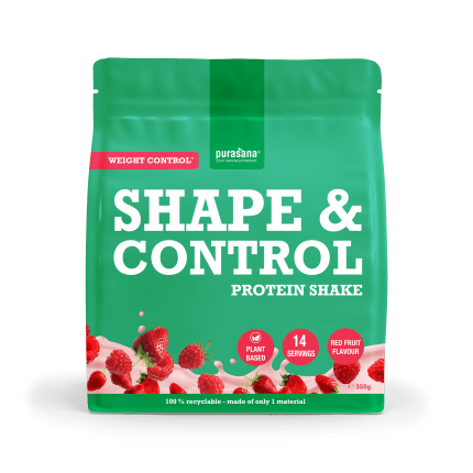 Purasana Shape & control plant protein rode vruchten
