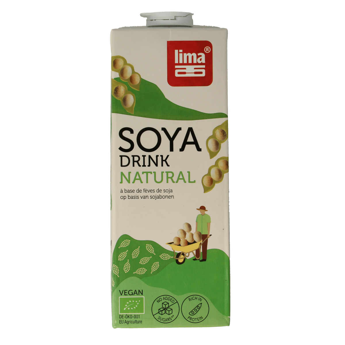 5411788003377_A1N1.png Lima Soya drink natural bio - Afbeelding 1