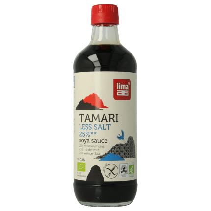 Lima Tamari 25% minder zout bio