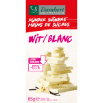 Damhert Chocoladetablet wit minder suikers
