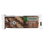 Damhert Sesambar chocolade glutenvrij
