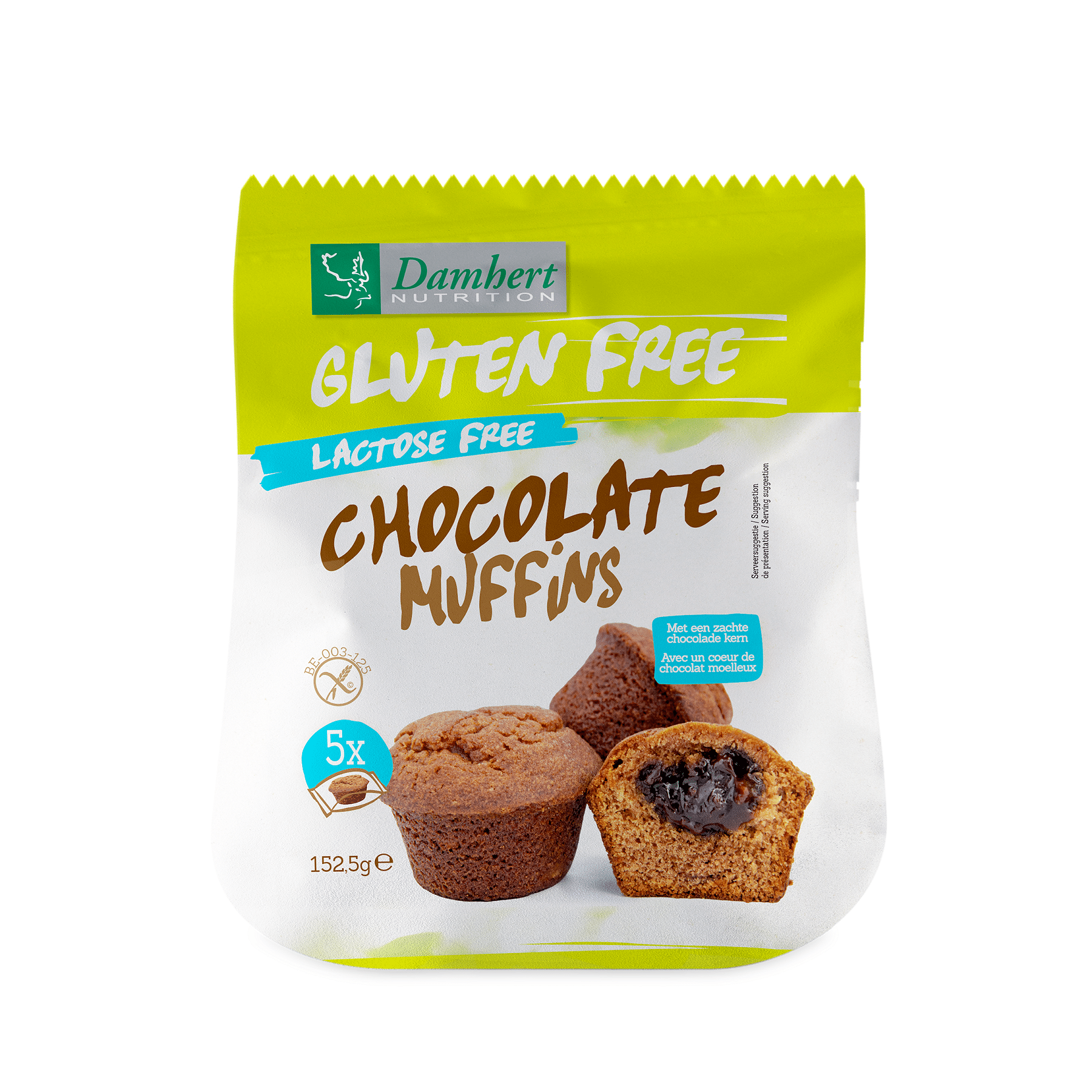 5412158056184_A1N1.png Damhert Muffin chocolade mini - Afbeelding 1