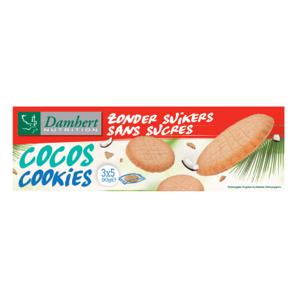 Damhert Cocos cookies zonder suikers