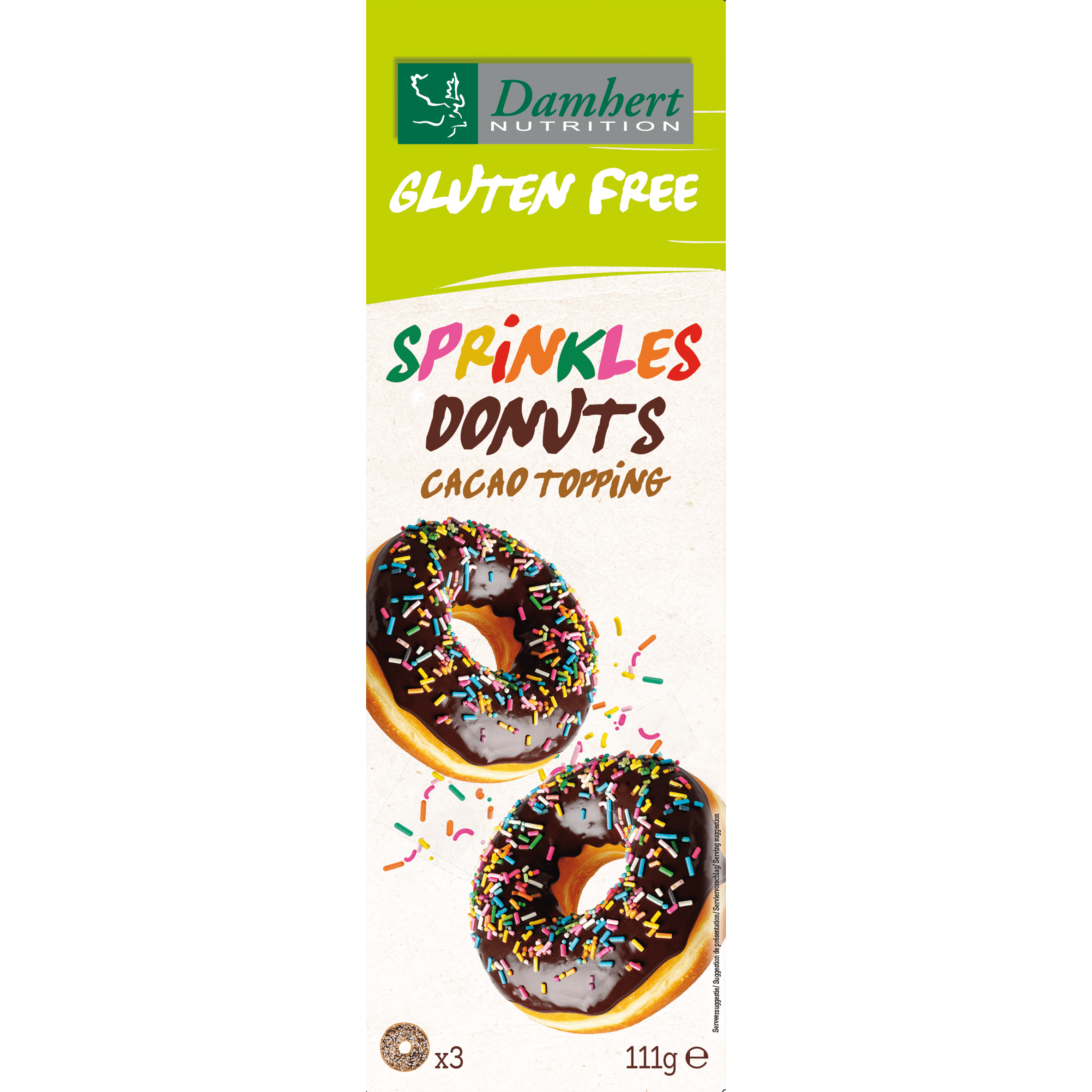 5412158059277_A1N1.png Damhert Donuts sprinkles glutenvrij - Afbeelding 1