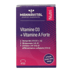 Mannavital Vitamine D3 + vitamine A forte - Afbeelding 3