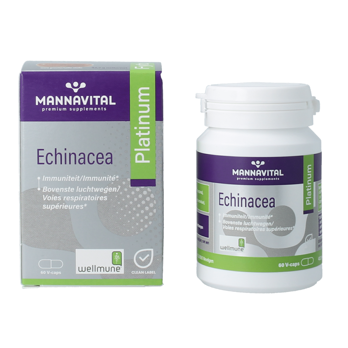 5412339103935_A1N2.png Mannavital Echinacea platinum - Afbeelding 1
